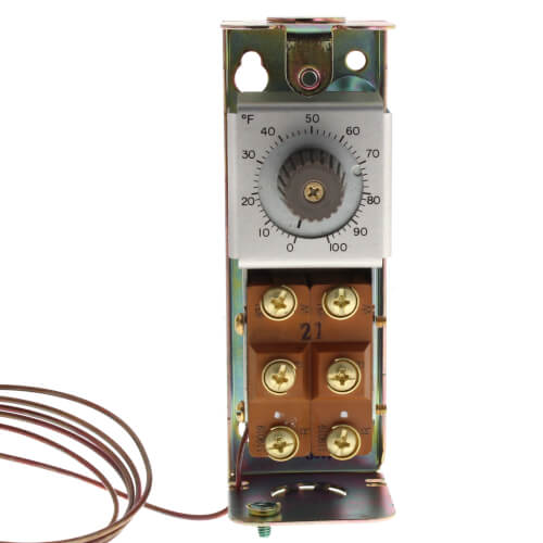 Main product image of Remote bulb Commercial Temperature Controller  (0 to 100 F, 5 ft. capillary)