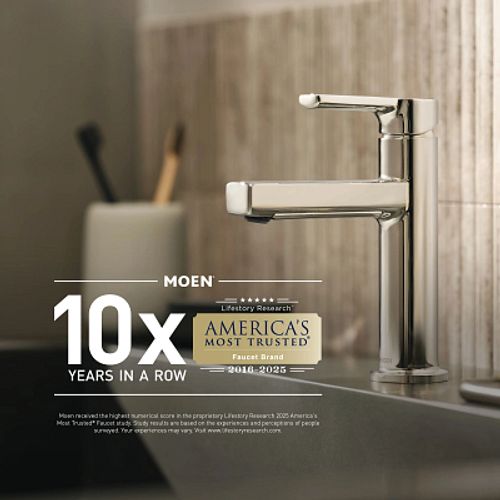 Main product image of Voss 2 Handle Wall Mount Bathroom Faucet (Matte Black), T6906BL