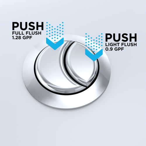 Main product image of MS646124CEMFGN#01 Aquia IV 1-Piece Elongated Dual Flush 1.28 & 0.9 GPF Universal Height, Washlet + Ready Toilet w/ CEFIONTECT (Cotton White)