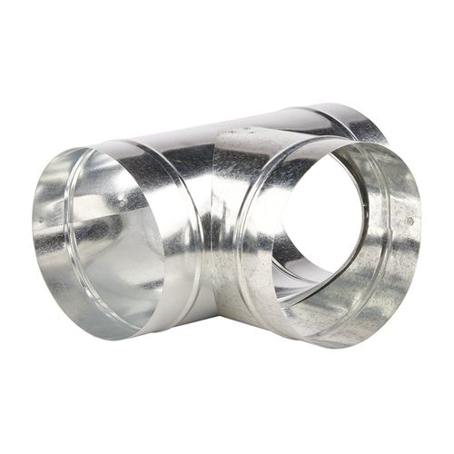 Main product image of 6" 30 Ga Galvanized Connector Tee, T6X6X6