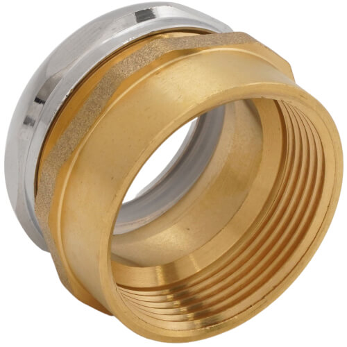 Main product image of 1-1/2" FIP x 1-1/2" OD Waste Connector w/ Poly Washer