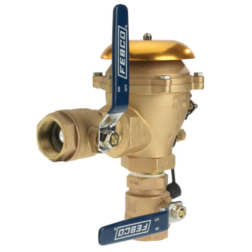 T765FBV Febco T765FBV 11/4" 765QTFZ Pressure Vacuum Breaker Backflow Preventer w/ Quarter