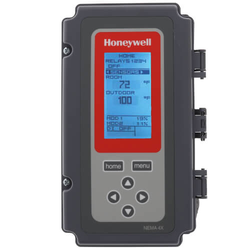 Main product image of Electronic Temp Controller w/ 2 Temp Inputs, 2 SPDT Relays, 2 Analog Outputs, 1 Sensor, NEMA 4X Enclosure