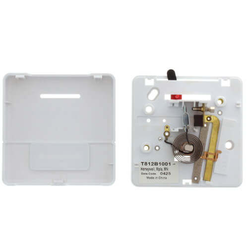Main product image of T812, Heat Only, Square Thermostat, w/ Pos Off Switch