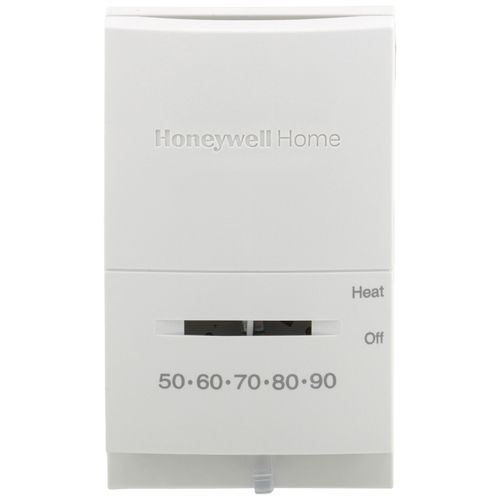 Main product image of Mercury Free T822, Heat Only, Vertical Thermostat, w/ Heat/Off Switch, T822K1000