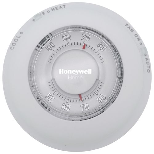 Main product image of Round Non-Programmable, 1H/1C, Mechanical Thermostat, T87N1000
