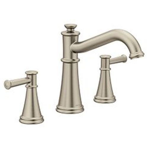 Main product image of Belfield 2 Handle Roman Tub Faucet (Brushed Nickel), T9023BN