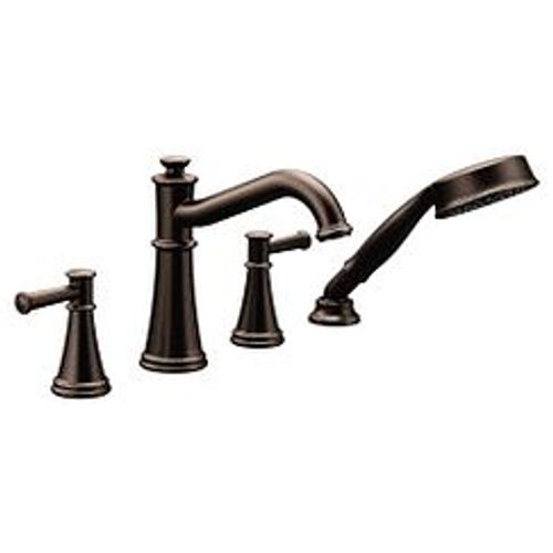 Main product image of Belfield 2 Handle Roman Tub Faucet Includes Hand Shower (Oil Rubbed Bronze), T9024ORB