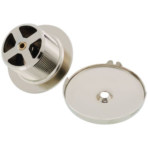 Main product image of Polished Nickel Push-n-lock Tub Drain Kit With 1-1/2" Threads, T90331NL