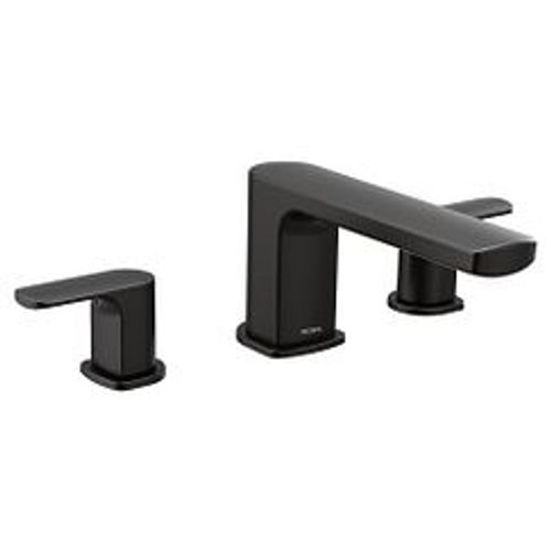 Main product image of Rizon 2 Handle Roman Tub Faucet (Matte Black), T935BL