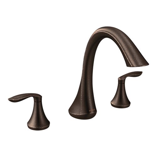 Main product image of Eva 2 Handle Roman Tub Faucet, T943ORB (Oil Rubbed Bronze)