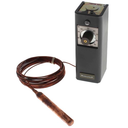 Main product image of Remote Bulb Refrigeration Temperature Controller with -35 to 30 Celsius setting temperature and 8 ft. capillary