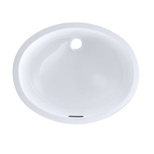 Main product image of LT597G#01 Dantesca Oval Undermount Bathroom Sink w/ CEFIONTECT (Cotton White)