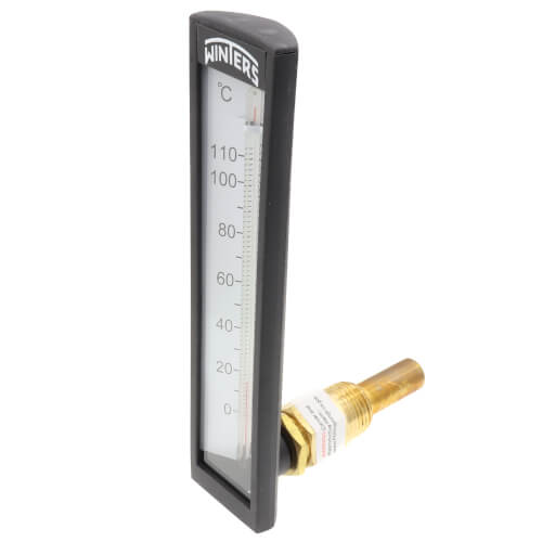Main product image of 5" 5AS Angle Thermometer with Thermowell, Lead Free (30°F to 240°F & 0°C to 115°C)