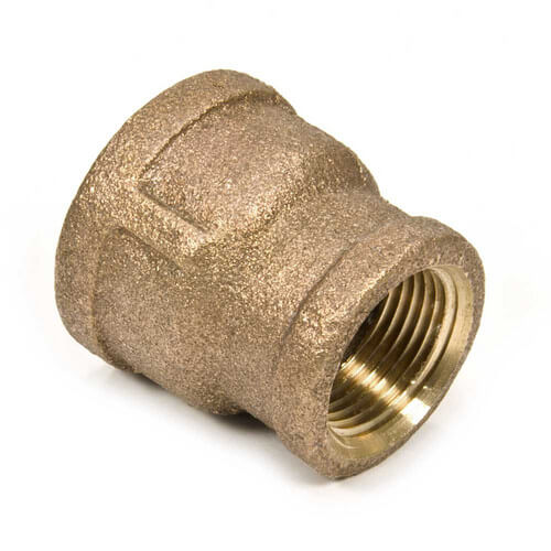 Main product image of 1-1/4" x 3/4" FIP Brass Coupling (Lead Free)