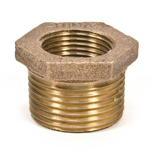 TB121208 Cello TB121208 3/4" x 1/2" MIP x FIP Brass Bushing