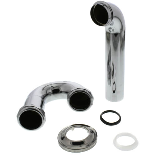 Main product image of 1-1/2" Chrome Plated Brass P-Trap, 22 GA L/CO