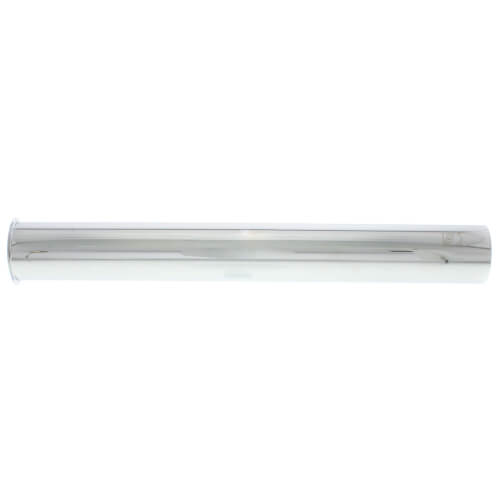 Main product image of 1-1/2" x 12", 17 GA, CP Flanged Tailpiece