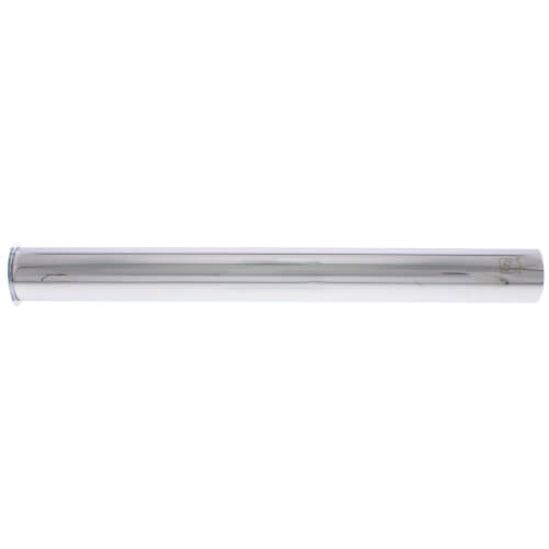Main product image of 1-1/4" x 12", 22 GA, CP Flanged Tailpiece