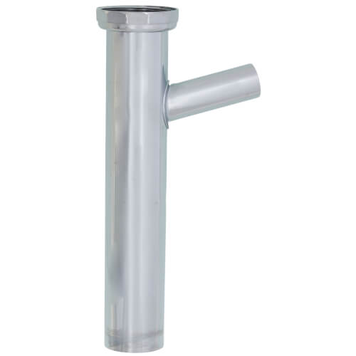 Main product image of 1-1/2" x 8" Chrome Dishwasher Tailpiece (3/4" Branch)