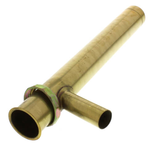 Main product image of 1-1/2" x 12" Brass Washing Machine Tailpiece (Rough Brass)