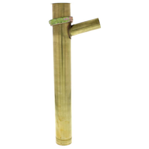 Main product image of 1-1/2" x 12" Brass Washing Machine Tailpiece (Rough Brass)