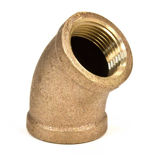 Main product image of 3/4" FIP x FIP 45° Brass Elbow (Lead Free)