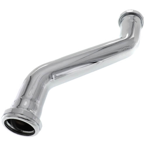 Main product image of 1-1/2", 17 Gauge, Double Offset (Chrome Plated)