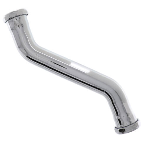 Main product image of 1-1/2", 17 Gauge, Double Offset (Chrome Plated)