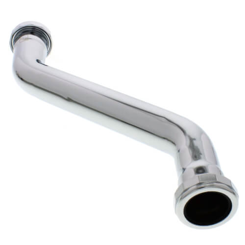 Main product image of 1-1/4" 22 Gauge, Double Offset (Chrome Plated)