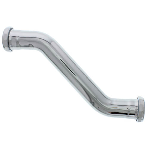 Main product image of 1-1/2" 22 Gauge, Double Offset (Chrome Plated)