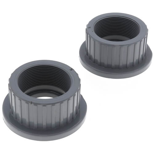 Main product image of 2" CPVC TBB Series True Union Ball Valve w/ EPDM O-Ring - Gray (Socket x Threaded)