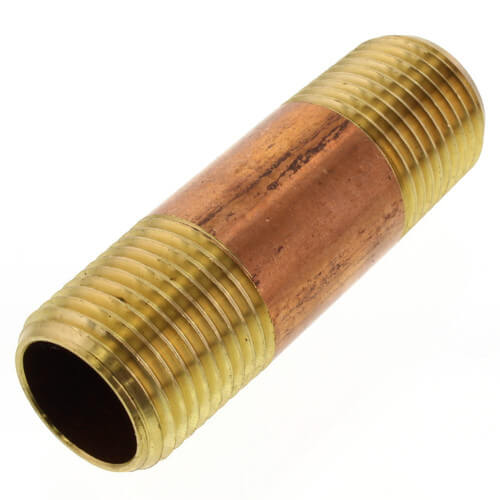 Main product image of 1/2" x 2-1/2" Brass Nipple