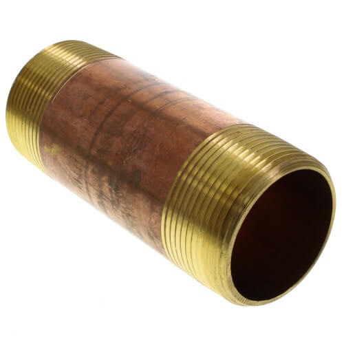 Main product image of 1-1/2" x 4-1/2" Brass Nipple
