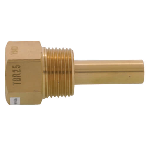 TBR25 Winters Instruments TBR25 3/4" TBR Brass BiMetal Threaded