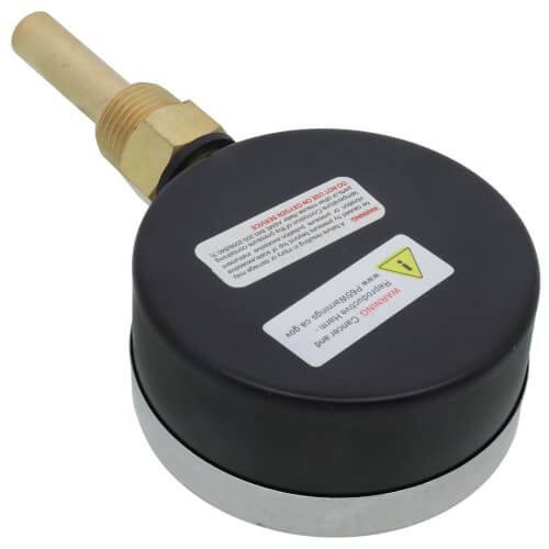 Main product image of 3-1/2" TBT Bi-Metal Bottom Mount Thermometer (30°F to 250°F & 0°C to 121°C)