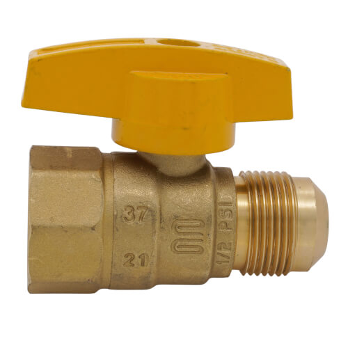 Main product image of 5/8" OD Flare (15/16-16 Thread) x 3/4" FIP Gas Ball Valve