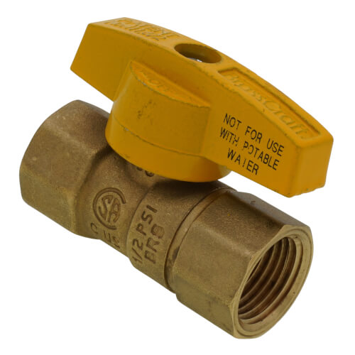 Main product image of 1/2" FIP x 1/2" FIP Gas Ball Valve