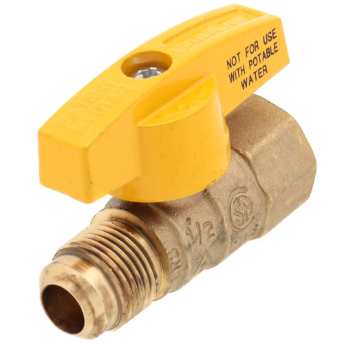 Main product image of 1/2" OD Flare x 1/2" FIP Gas Ball Valve