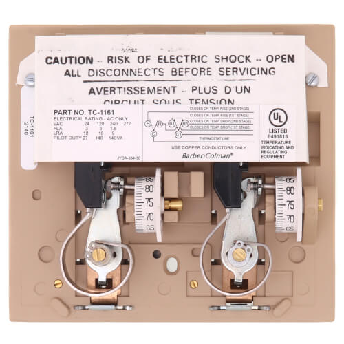 Main product image of Two Stage Thermostat w/ 2 SPDT Switches (55-85F)