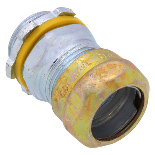 Main product image of 1/2" Steel EMT Raintight Compression Connector