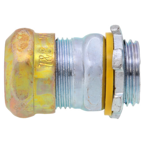 Main product image of 1/2" Steel EMT Raintight Compression Connector