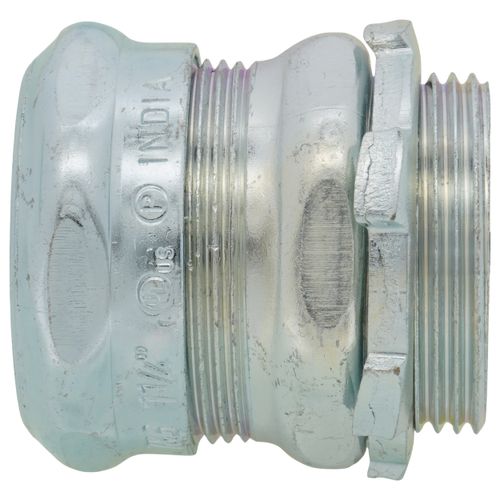 Main product image of 1-1/4" Steel EMT Compression Connector