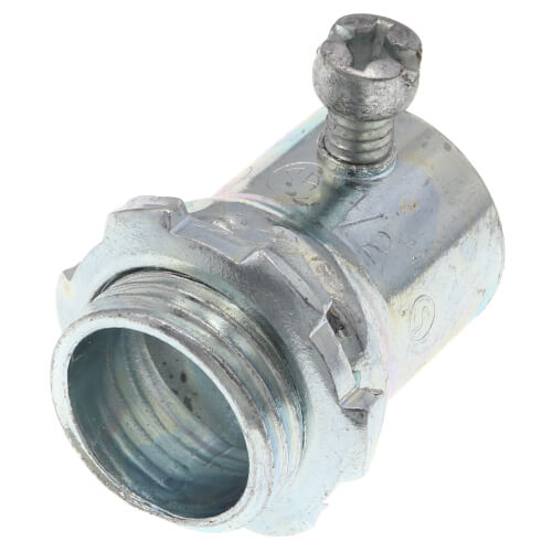 TC121A Steel City TC121A 1/2" Steel EMT Set Screw Connector