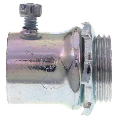 Main product image of 3/4" Steel EMT Set Screw Connector