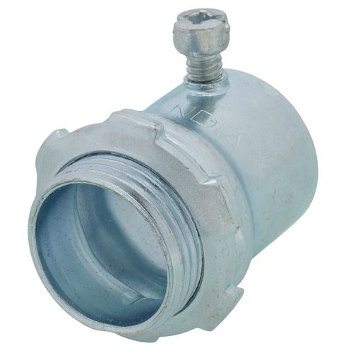 Main product image of 3/4" Steel EMT Set Screw Connector