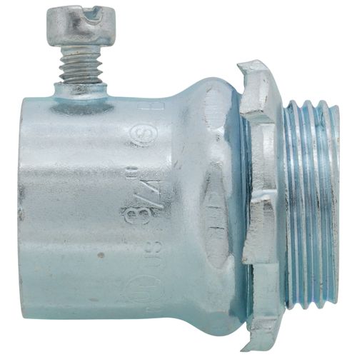 Main product image of 3/4" Steel EMT Set Screw Connector
