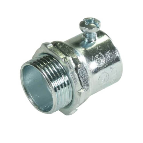 Main product image of 3" Steel EMT Set Screw Connector