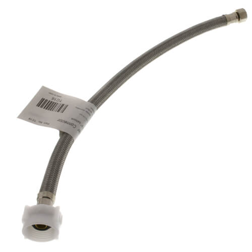 Main product image of 16" Braided Hose Toilet Connector