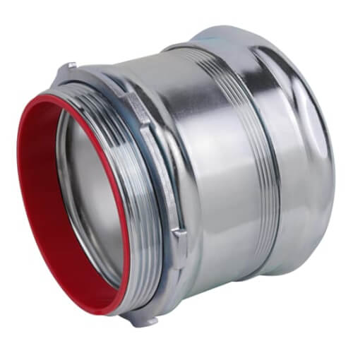 Main product image of 4" Insulated Steel EMT Compression Connector